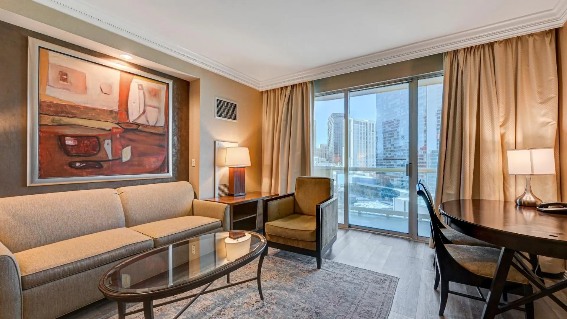 Balcony Studio Signature Mgm Great View No Resort Fees Free Valet Lazy River 라스베이거스 미국
